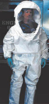 Traje de nivel B Hazmat