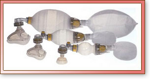 Resucitadores Respiratorios de Silic&oacute;n